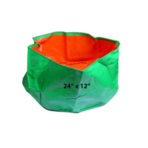 Nativus Farms 24x12 HDPE Grow Bags for Bottle Gourd and Pumpkin plants.