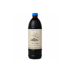 Nativus Farms premium Nannari Syrup bottle.