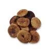 Premium naturally grown sun-dried figs (anjeer) on a clean background from Nativus Farms.